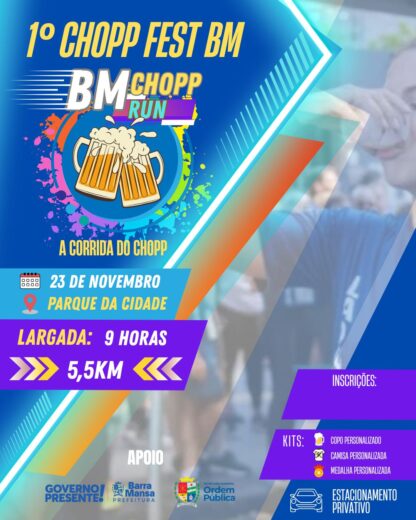 1º CHOPP FEST BM – CORRIDA DO CHOPP