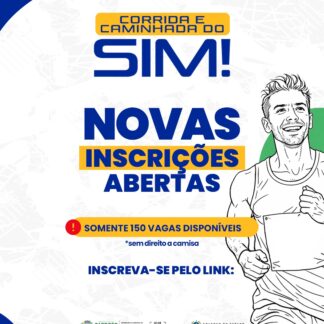 CORRIDA E CAMINHADA DO SIM