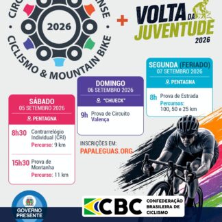 CIRCUITO SUL FLUMINENSE DE CICLISMO - RJ - 05 a 07.09.2026